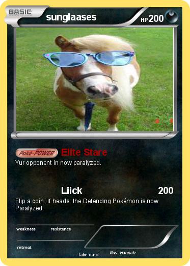 Pokemon sunglaases