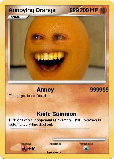 Pokemon Annoying Orange         999