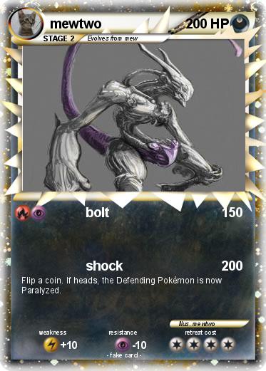 Pokemon mewtwo