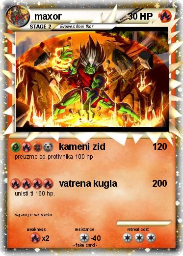 Pokemon maxor