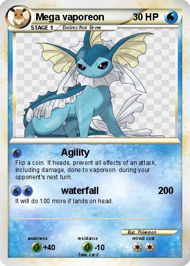 Pokemon Mega vaporeon