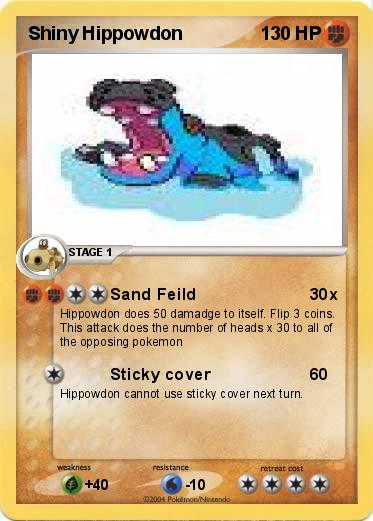 Pokemon Shiny Hippowdon