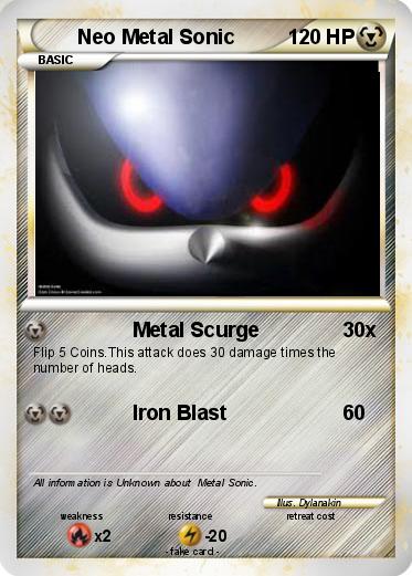 Pokemon Neo Metal Sonic