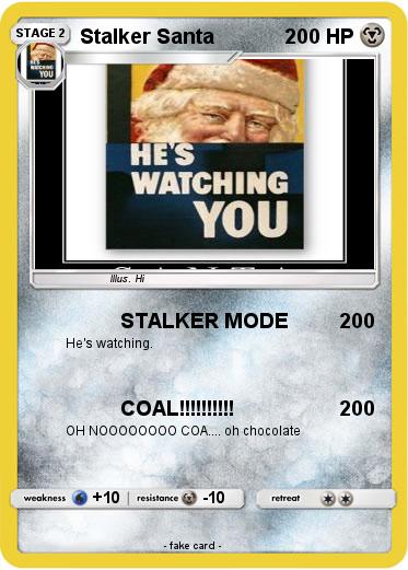 Pokemon Stalker Santa