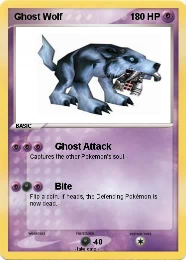 Pokemon Ghost Wolf
