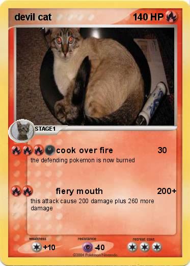 Pokemon devil cat 