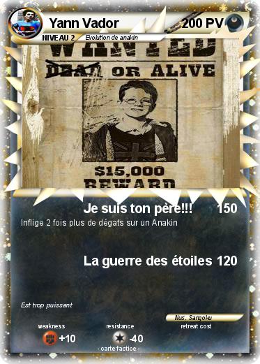 Pokemon Yann Vador