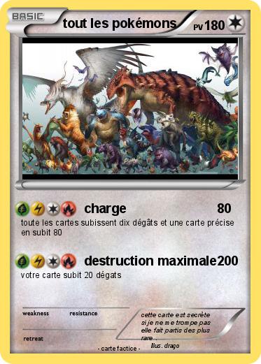 Pokemon tout les pokémons