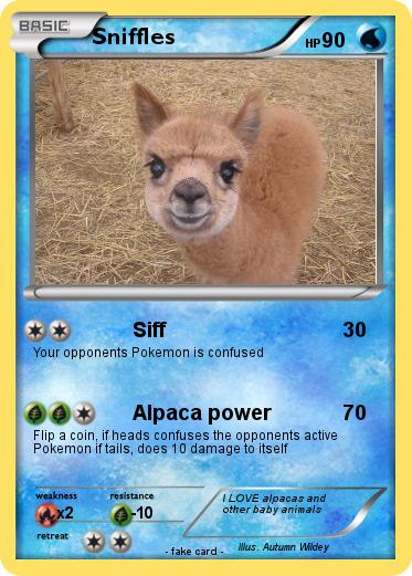 Pokemon Sniffles