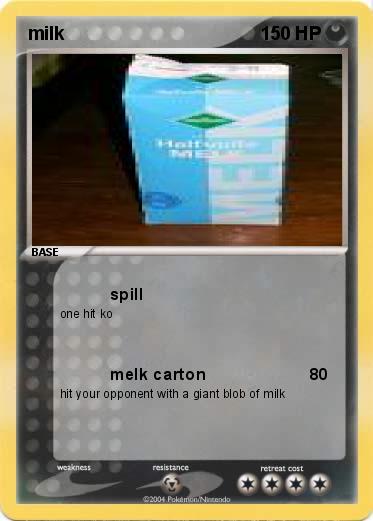 Pokemon milk