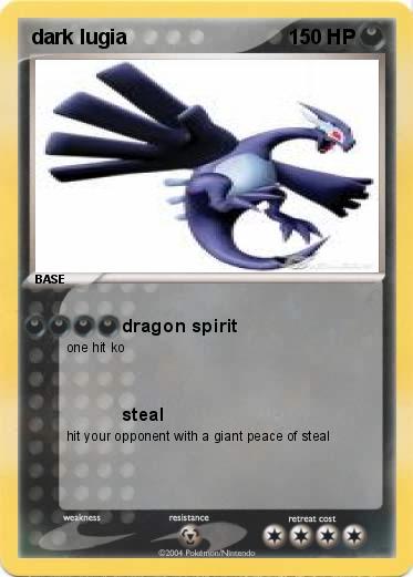 Pokemon dark lugia