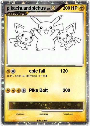 Pokemon pikachuandpichus