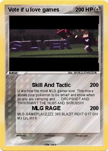 Pokemon Vote if u love games