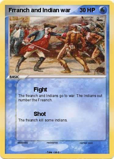 Pokemon Frranch and Indian war