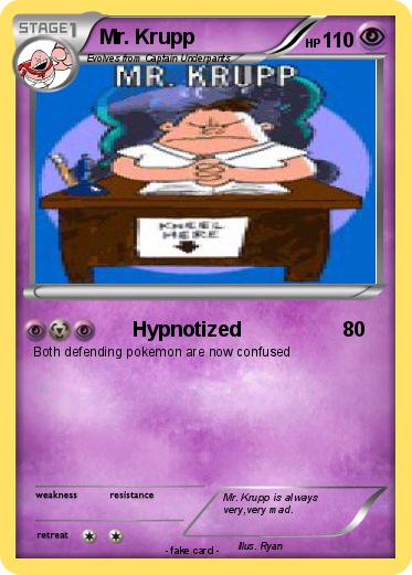 Pokemon Mr. Krupp