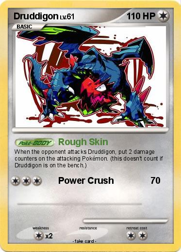 Pokemon Druddigon