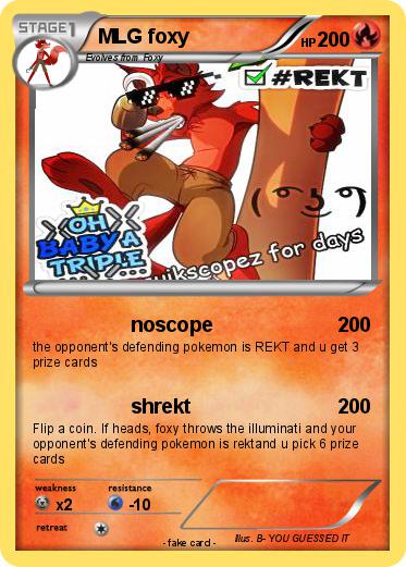 Pokemon MLG foxy
