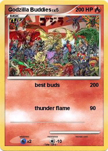 Pokemon Godzilla Buddies