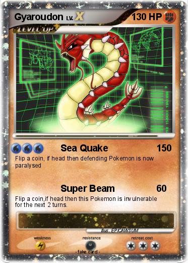 Pokemon Gyaroudon