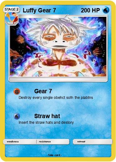 Pokemon Luffy Gear 7