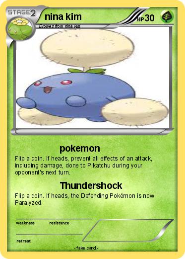 Pokemon nina kim