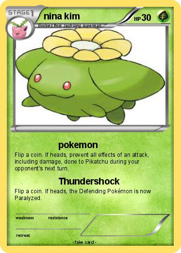 Pokemon nina kim