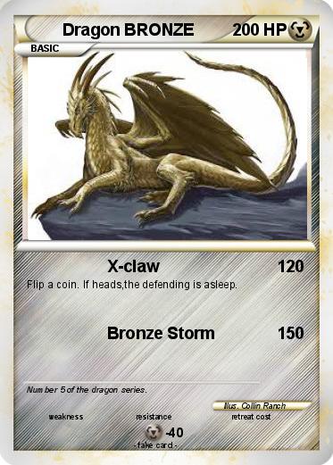 Pokemon Dragon BRONZE