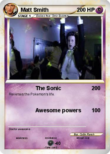Pokemon Matt Smith