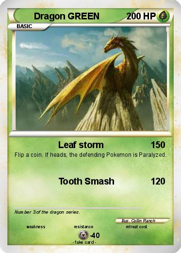 Pokemon Dragon GREEN