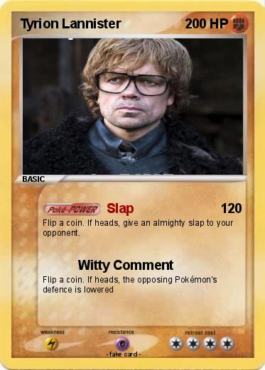 Pokemon Tyrion Lannister