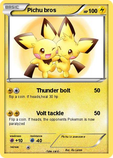 Pokemon Pichu bros