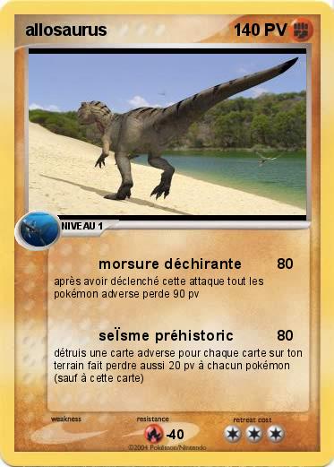 Pokemon allosaurus