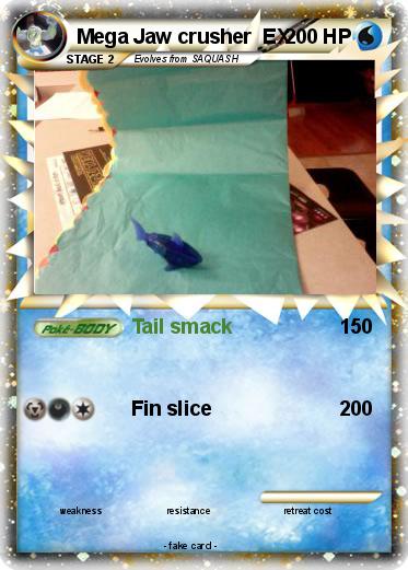 Pokemon Mega Jaw crusher  EX