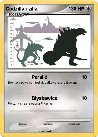 Pokemon Godzilla i zilla