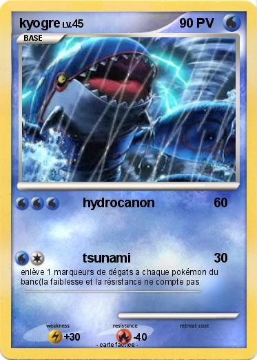Pokemon kyogre
