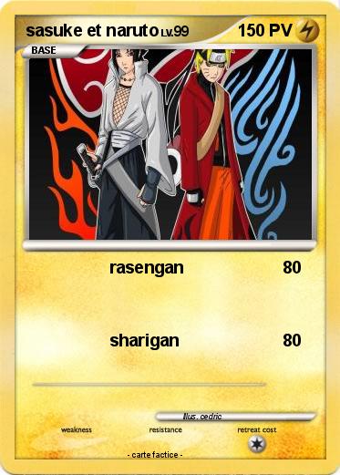 Pokemon sasuke et naruto