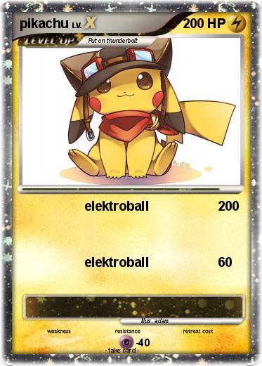 Pokemon pikachu