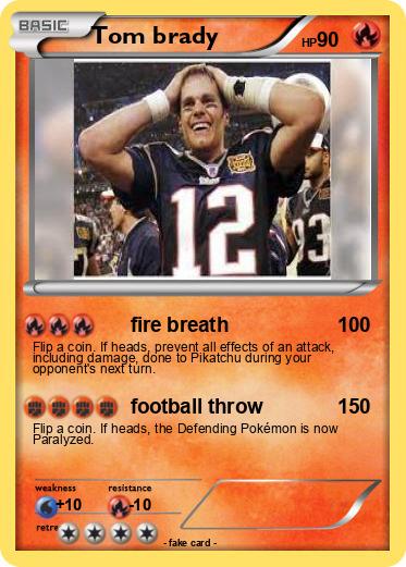 Pokemon Tom brady