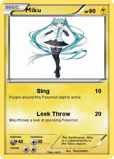Pokemon Miku