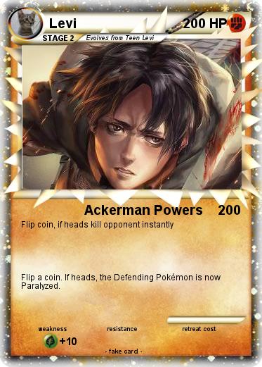 Pokemon Levi