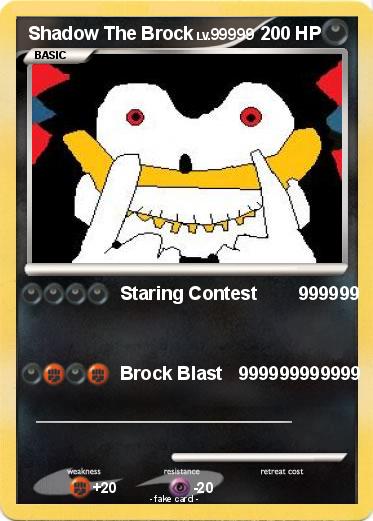 Pokemon Shadow The Brock