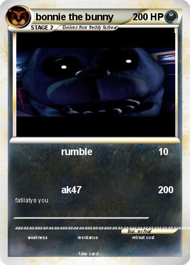 Pokemon bonnie the bunny