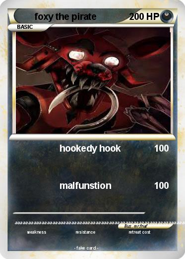 Pokemon foxy the pirate