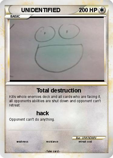 Pokemon UNIDENTIFIED