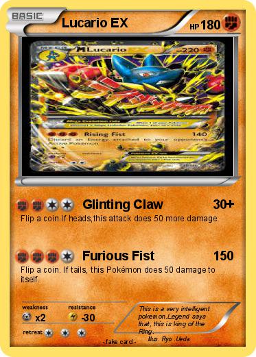 Pokemon Lucario EX
