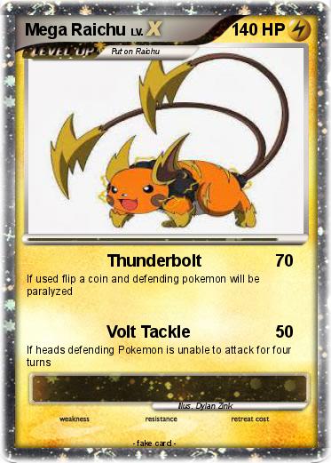 Pokemon Mega Raichu