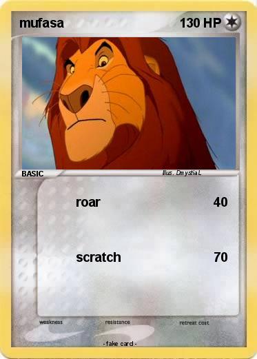 Pokemon mufasa