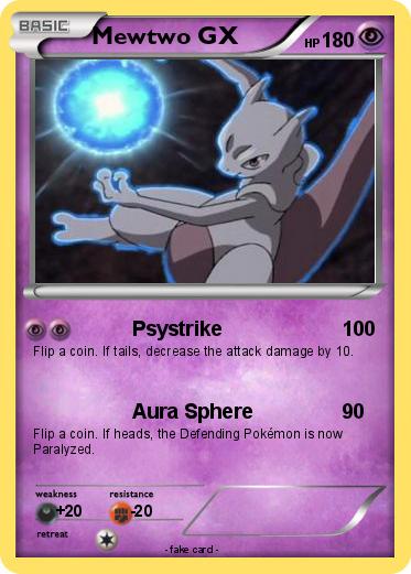 Pokemon Mewtwo GX