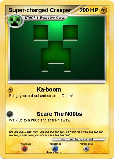 Pokemon Super-charged Creeper