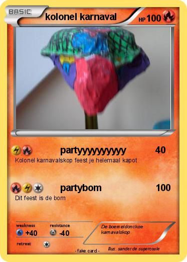 Pokemon kolonel karnaval